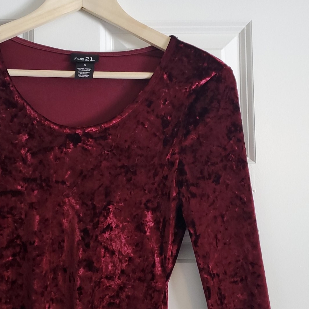 Crushed Velvet dress